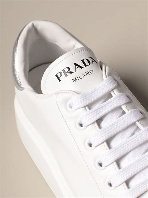 prada white.